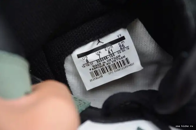 Chep Onekick Green 1 Jordan OG Air Clay Retro High 555088-135 0510